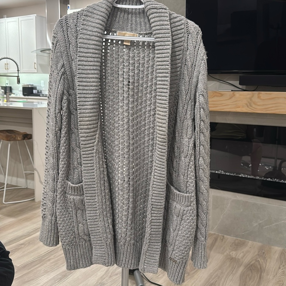 Michael kors sweater Medium grey open weave
